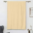 thumbnail image 4 of Nvzi Blackout Tie Up Curtain Thermal Insulated Window Adjustable Balloon Curtain Shade for Small Window Rod Pocket (46 x 63, Black), 4 of 5