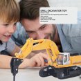 thumbnail image 3 of Construction Drill Excavator Toy, Simulation Drill Excavator Toy  For Kids, 3 of 8