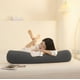 thumbnail image 5 of Almohada para dormir de lado, almohada plegable para piernas, funda extraíble y lavable, sofá cama para sala de estar, comodidad para viajes, almohada de apoyo versátil, equipo de relajación para el, 5 of 9
