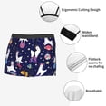 thumbnail image 6 of Bingfone Lama In Space Men'S Underwear - Casual Stretch Boxer Briefs-Small, 6 of 9