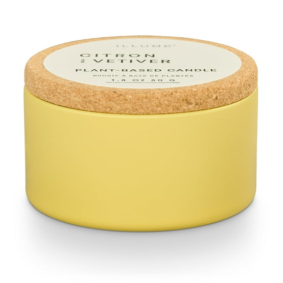 ILLUME Verde Tin w/Cork Lid, Citron & Vetiver