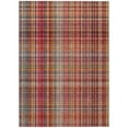 thumbnail image 2 of Addison Rugs Chantille Indoor/Outdoor Transitional Plaid Red Washable Rectangle Rug, 9' x 12', 2 of 6