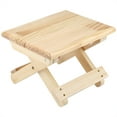 thumbnail image 3 of Square Bench, 7.5 X 9.4 X 7 Inch Sturdy Table Legs Wood Square Bench, For Outdoor Fishing Household, 3 of 8