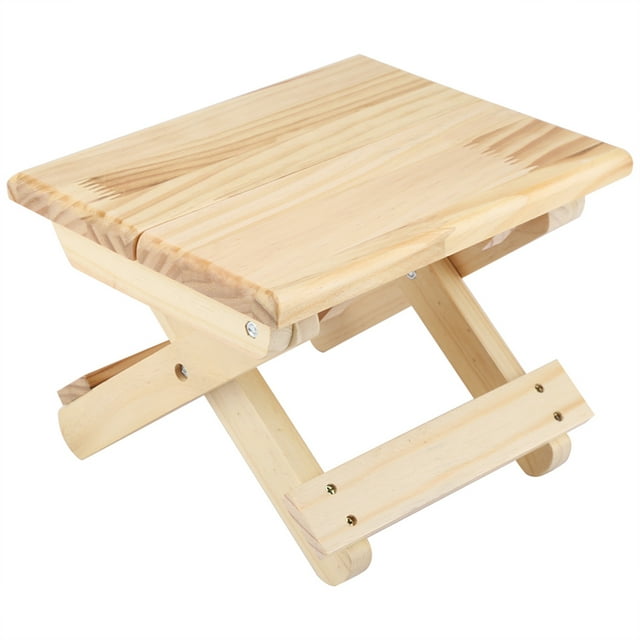Wood Square Bench, Portable Small Square Bench Square Bench, For Household Outdoor Stool Outdoor Fishing Slack Chair