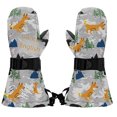 thumbnail image 4 of Guantes de esquí para niños Juego de bolsa de esquí profesional Esquí de invierno para niños Uso versátil, 4 of 5