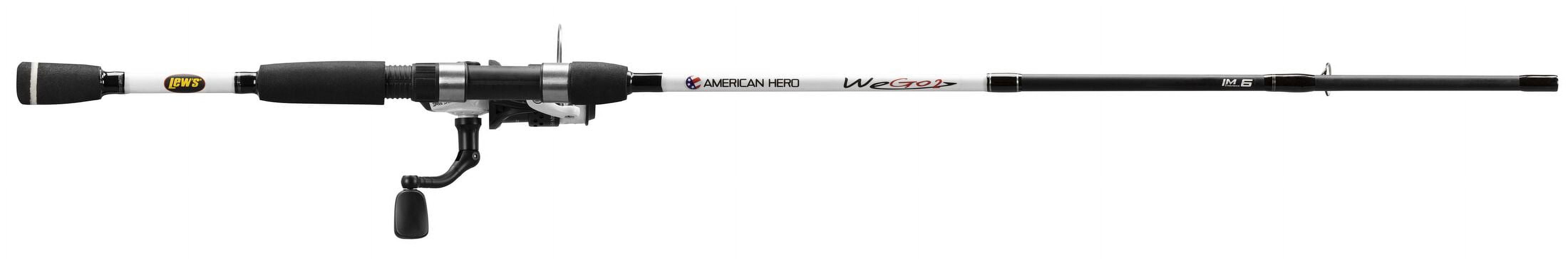 10ft shakespeare fishing pole amazon Ugly Stik BWC620C902RIV15LWLC Bigwater Rival Level Wind Combo main image 0