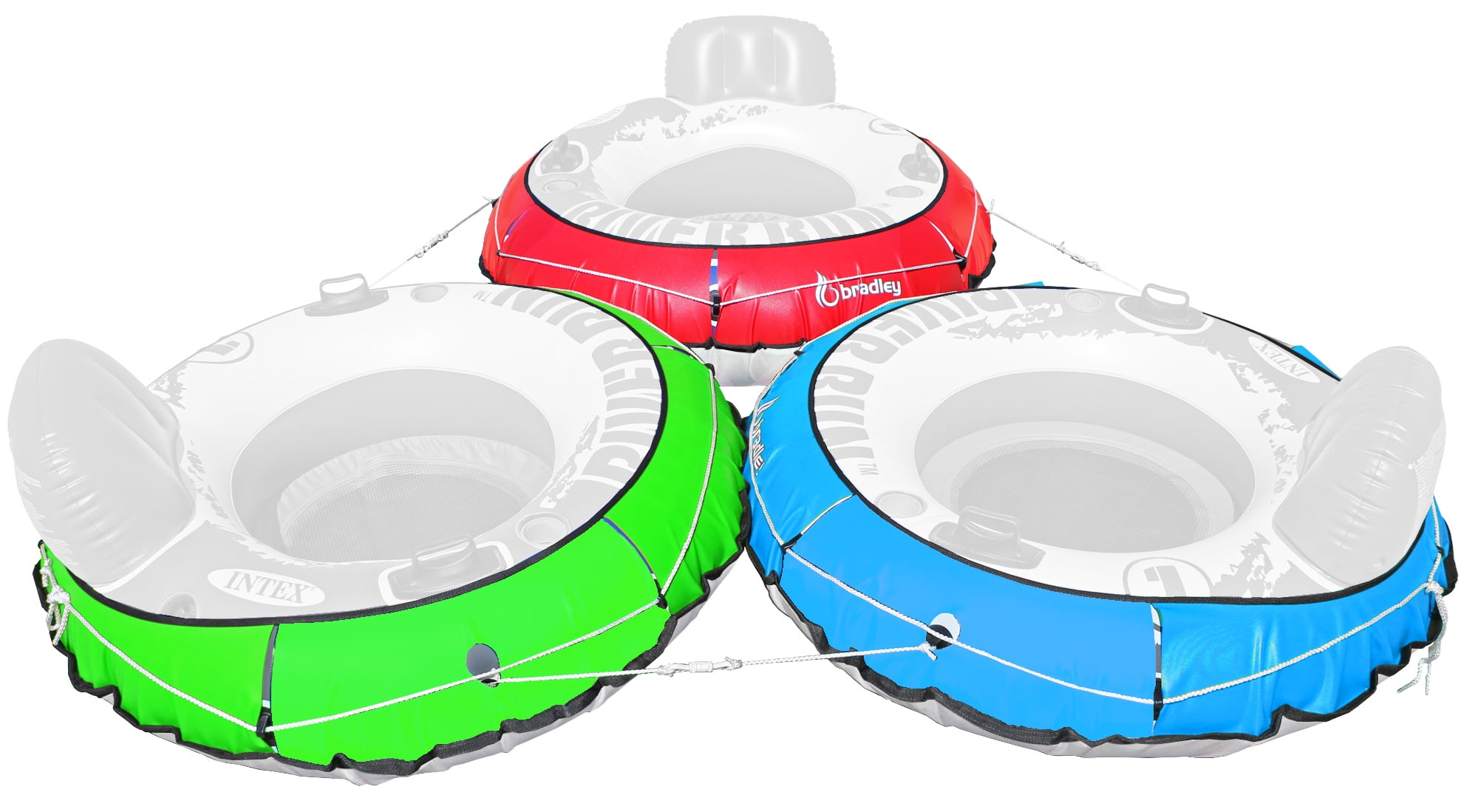 Heavy Duty River Tube Cover (3 Pack) Compatible with Intex River Run, Inflatable River Tubes