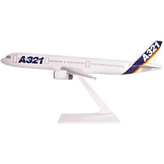 Airbus Demo (8705) A321200 Airplane Miniature Model Plastic Snap Fit 1200 Part# Aab32100H001