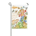 thumbnail image 1 of ABPHQTO Otoño Espantapájaros Cita Jardín Bandera Casa Banner 30x45 cm, 1 of 1
