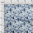 thumbnail image 2 of oneOone Polyester Spandex Dark Blue Fabric Tree Sewing Craft Projects Fabric Prints By Yard 56 Inch Wide, 2 of 4
