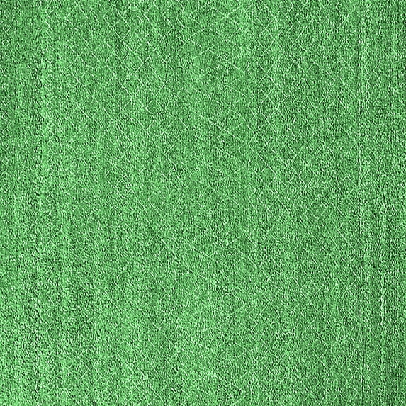Ahgly Company Indoor Square Oriental Emerald Green Industrial Area Rugs, 4' Square