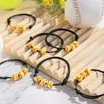 thumbnail image 5 of Lot de 20 Bracelets de Softball pour Fêtes, Perles de Softball, Bracelets d'Amitié Ajustables, Cadeaux de Softball, 5 of 5
