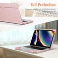 thumbnail image 6 of Sleeve Case for MacBook Air 13.6" (M2-M5 Chip) (2024/2022) / Air 13.3" (2018-2022/M1) / Macbook Pro 13" (M2/M1) (2023-2016), PU Leather Folio Book Cover, 6 of 7