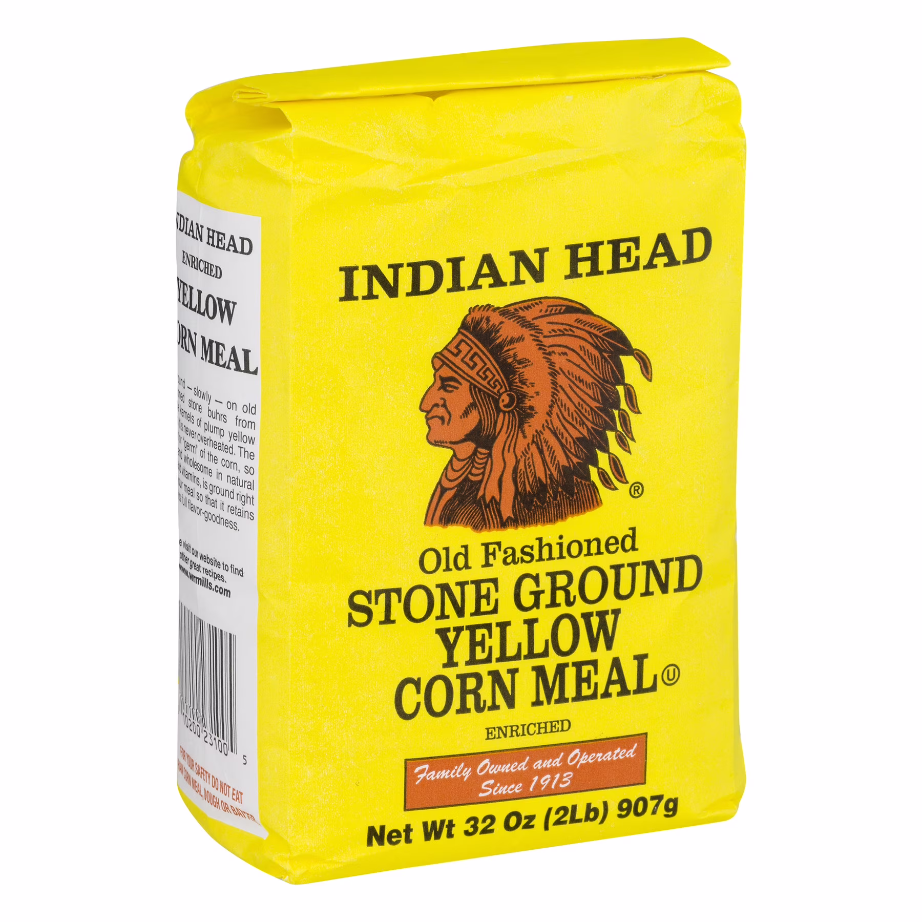 thumbnail image 6 of (4 pack) Wilkins Rogers Mills Indian Head Stone Ground Yellow Corn Meal, 32 oz, 6 of 6