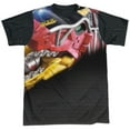 thumbnail image 1 of Power Rangers Men's  Big Zord Sublimation T-shirt White, 1 of 4