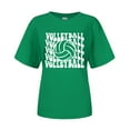 thumbnail image 3 of T Shirts Women Volleyball Shirts Volleyball Team Tee Tops Volleyball Graphic Casual Short Sleeve Shirts, 3 of 4