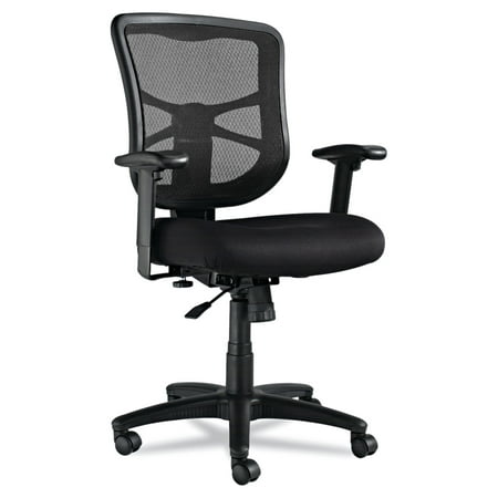Alera Elusion Series Mesh Mid-Back Swivel/Tilt Office Chair, (Best Mesh Back Office Chair)