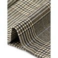 thumbnail image 5 of INSPIRE CHIC Plaid Pants for Women Business Casual Back Elastic Waist Straight Slacks Work Trousers with Pockets XS Plaid, 5 of 6