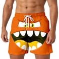 thumbnail image 3 of XINPING Men's Board Shorts with Pockets Breathable Funny/novelty Print Quick-Dry Patriotic Swimming Trunks with Pockets Stretch Fabric Beach Shorts Bathing Suits, 3 of 5