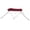 Burgundy, variant on SavvyCraft® 2 Bow Boat Bimini Top with Frame and Canvas, 1" Aluminum 66in L 42in H 53-62in W Black