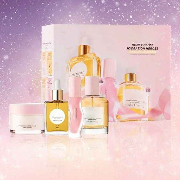 Gisou Honey Gloss Hydration Heroes Hair Value Set: Hair Perfume