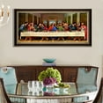 Diamond Painting by Number Kit, The Last Supper 59x26in Over Size 5D