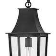 thumbnail image 3 of 28892BK Hinkley Lighting Georgetown - 12W 1 LED Outdoor Large Hanging Lantern-24.5 Inch Tall and 8.5 Inch Wide-Black Finish, 3 of 8