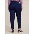 thumbnail image 3 of ELOQUII Women's Plus Size Tall Kady Fit Double-Weave Pant, 3 of 3