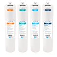 thumbnail image 2 of Aquasure Premier Series Complete 4-Stage Quick Twist Filter Replacement Cartridge Bundle Set AF-CP75 | Compatible with AS-PR75 4-Stage Under Sink Reverse Osmosis RO Water Filtration System, 2 of 4