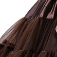 thumbnail image 2 of Womens Multi-Layered Solid Pleated Tulle Tutu Puffy Party Club Cosplay Mini Skirt, 2 of 4