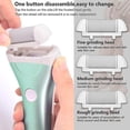 thumbnail image 2 of Charged Electric Foot File For Heels Grinding Pedicure Tools Professional Foot Care Tool Dead Hard Skin Callus Remover, 2 of 4