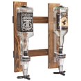 thumbnail image 1 of Dispensador de licor de pared Gesonlinka para 2 botellas de madera, 1 of 6