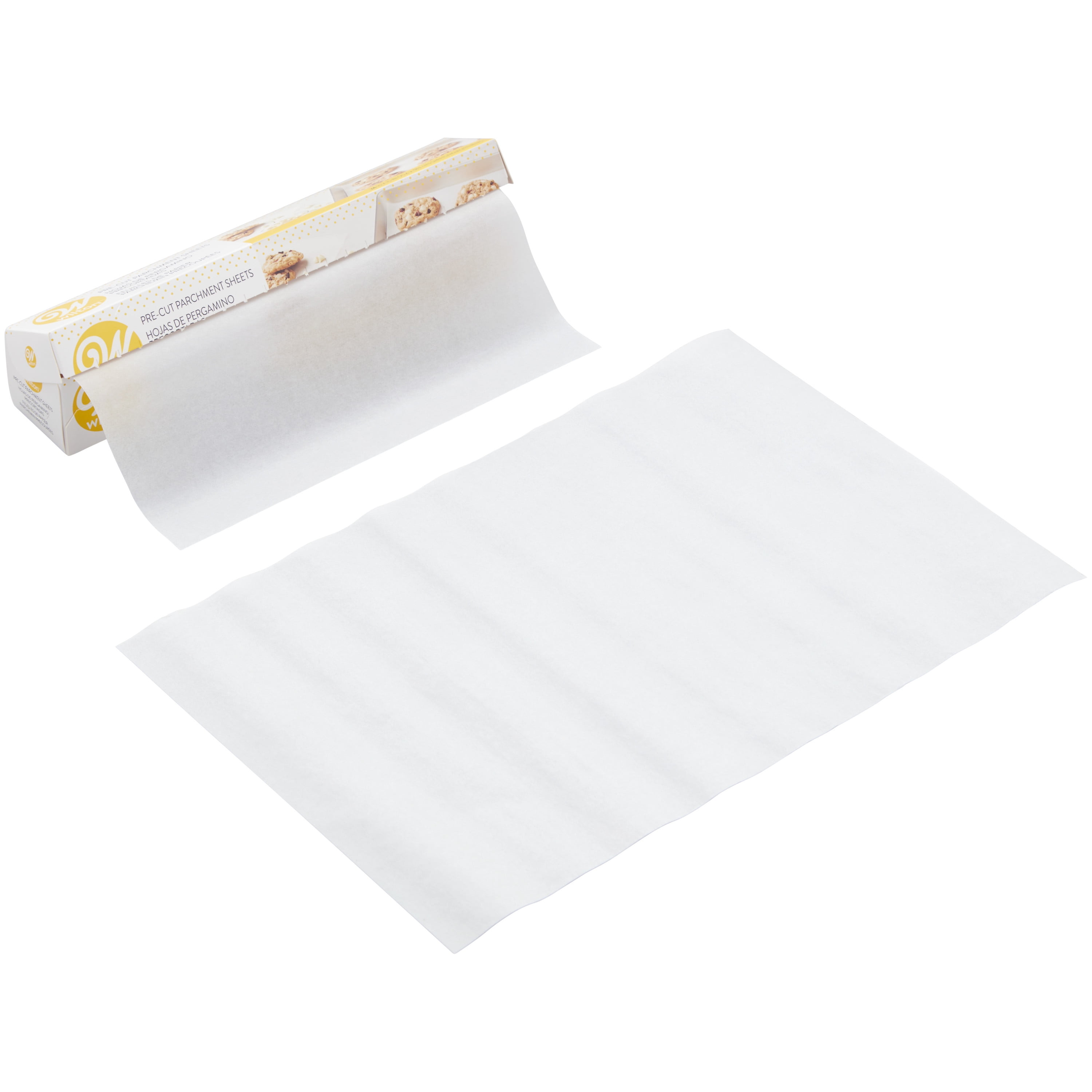 Pre-cut Parchment Sheets, 13x16.5, 30 pcs on roll in box