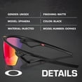 thumbnail image 2 of Oakley OO9403 Sphaera Shield Shaped Non-Polarized Sunglasses for Men & Women - Includes Official Eyewear Kit - Matte Black Frame with Prizm Road Lens, 2 of 7