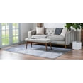 thumbnail image 3 of Rugs.com Oregon Collection Rug – 10' x 13' Blue Low-Pile Rug Perfect For Living Rooms, Large Dining Rooms, Open Floorplans, 3 of 9