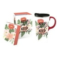 thumbnail image 1 of Cypress Ceramic Travel Cup, 17 OZ. ,w/box, Keep Going Keep Growing, 1 of 3