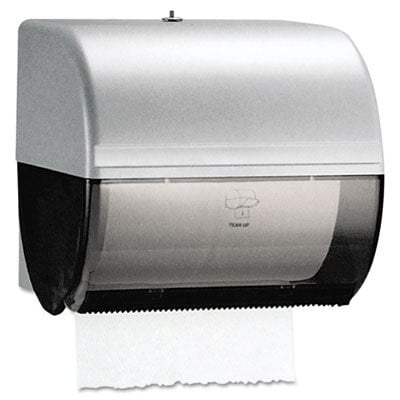 Kimberly-Clark Professional* Omni Roll Towel Dispenser, 10.5 x 10 x 10, Smoke/Gray -KCC09746