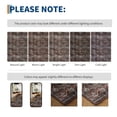 thumbnail image 5 of Hasoo 5' x 7' Area Rug for Living Room Boho Vintage Home Decor Washable Non Slip Throw Rug Floral Bedroom Indoor Carpet, Old Red, 5 of 6