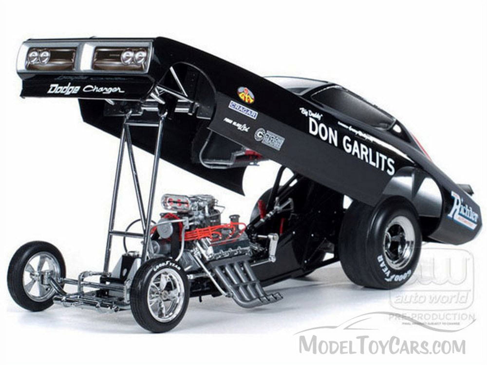 オートワールドDon Garlits ファニーカー ダッチチャ－ジャ－1/18 1971 Dodge Charger Don Garlits NHRA Funny Car 1/18 Model Car by