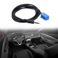 thumbnail image 2 of MesaSe Car Stereo Aux input Vehicle Lead Cable Adaptor 3.5MM Audio Player With Two Radio Keys For Fiat, 2 of 3