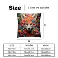 thumbnail image 5 of Floral Animal Covers Set of 2, Unique Patterns, 16x16 18x18 20x20 Inches for Various Occasions, Decorative Cushion Inserts for Couch and Bed, 5 of 6