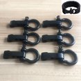 thumbnail image 3 of Anchor Shackle, D Shape Paracord Bracelet Shackle Stainless Steel Rope Adjustable Buckle for Paracord Bracelets Clasps Outdoor Rope Survival, 3 of 8