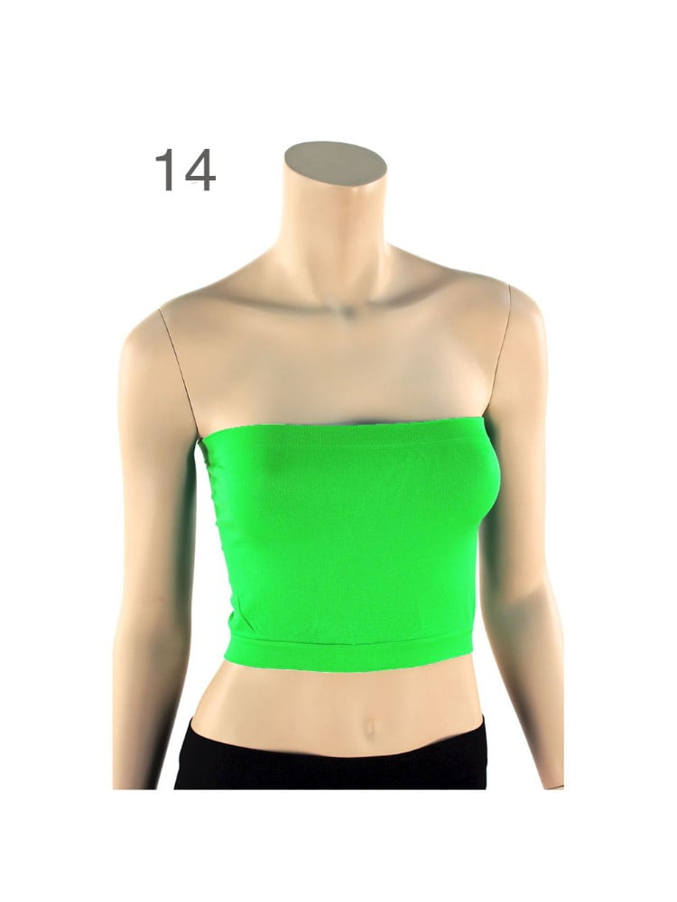 bandeau top neon