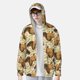 thumbnail image 2 of Fotbe Retro Squirrel Chaqueta con Protección Solar UPF 50+ para Hombre y Mujer, Camisa con Capucha y Bolsillos-X-Large, 2 of 7