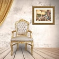 thumbnail image 3 of Rossini, John 18x15 Gold Ornate Wood Framed with Double Matting Museum Art Print Titled - Sunset with Wine, 3 of 4