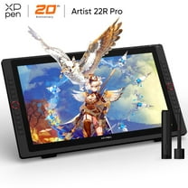 XP Pen Artist 22R Pro 1920*1080 Graphics Drawing Tablet, 8192 Pressure Sensitivity, Black