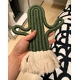 thumbnail image 3 of ESTONE Nordic Room Decoration Cactus Tapestry Macrame Wall Hanging College Dorm Gifts, 3 of 11