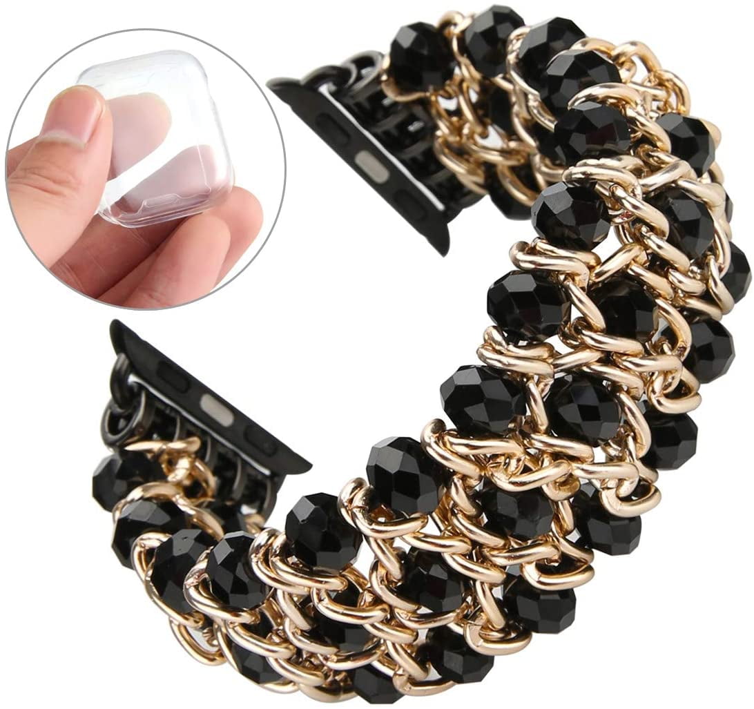 Gemek For Apple Watch Band 38mm 42mm Iwatch Bands Women Straps Series 5 4 3 2 1 Fashion Handmade Elastic Stretch Walmart Canada