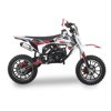 SYX MOTO Blitz ES 50cc 2 Stroke Kids Mini Dirt Bike off Road, Electric+Pull Start, Red