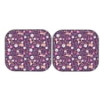 thumbnail image 7 of Balery 2 Piece Cute Squirrel Floral Car Windshield Sun Shade|Foldable Front Windshield Shade for Car Front Window for Most Sedans SUV Truck-Medium, 7 of 7
